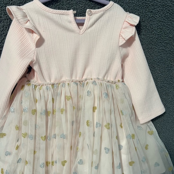 Kids pink dress - Picture 2 of 5